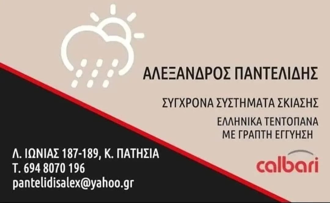 Ευχαριστήριο προς τον κ. Αλέξανδρο Παντελίδη για τη στήριξή του στον Πανιώνιο Κερατσινίου